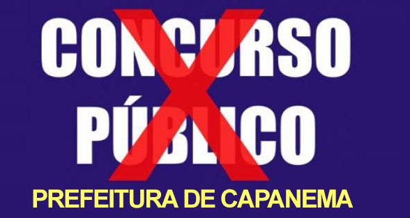 Medida cautelar do TCM-PA suspende concurso público da Prefeitura de Capanema