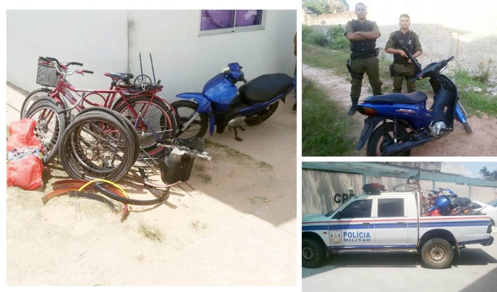 “Gato a Jato” é preso em Capanema por roubar moto e receptação de roubo