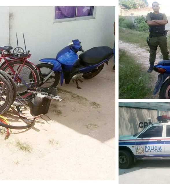 “Gato a Jato” é preso em Capanema por roubar moto e receptação de roubo