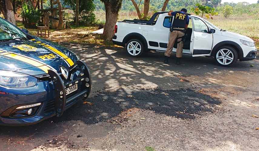 Carro roubado em Goiás é recuperado em Santa Maria Pará