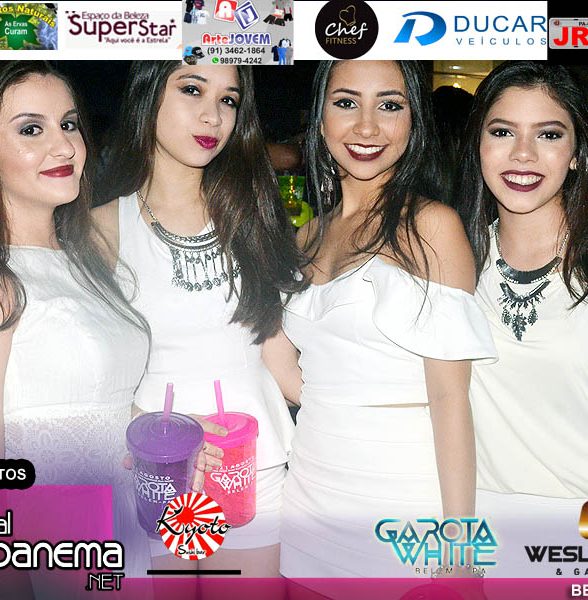 GAROTA WHITE 2016 NO HANGAR