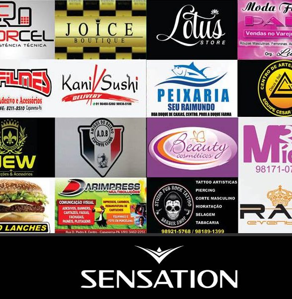 Empresas patrocinadoras confirmadá­ssimas na Sensation White 0.7 em Capanema