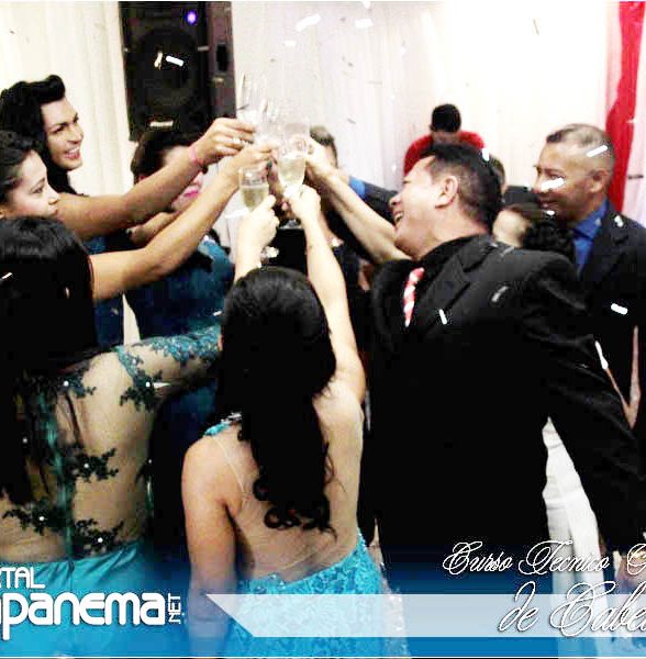 Formatura do Curso Técnico Profissionalizante de Cabeleireiro