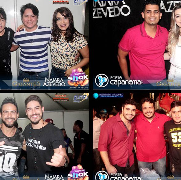 Niver da Shok Produções com Naiara Azevedo, Gigantes do Brasil e X10