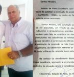 Prefeito eleito de Capanema Chico Neto solicitou acostamento para BR 308