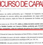 Nova decisão da justiça MANTáŠM o concurso Público de Capanema