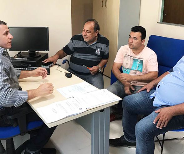 Comitiva de Vereadores visita o superintendente da Polá­cia Civil de Capanema