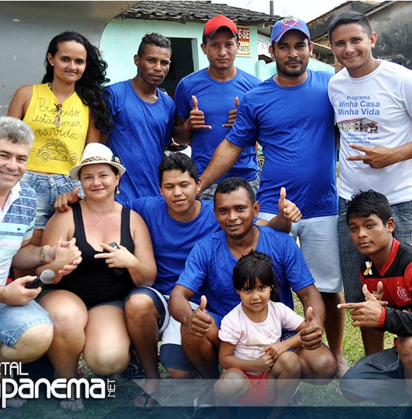 Blitz do Portal no torneio de futebol da Associação do Bairro de Nazaré em Capanema