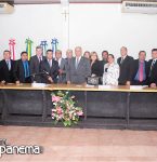 Sessão Solene abre os trabalhos da 18Âª Legislatura da Cá¢mara Municipal de Capanema.