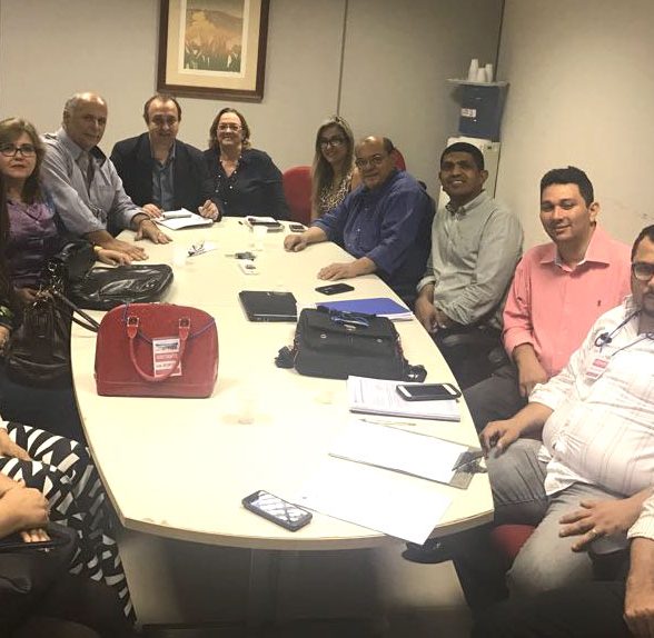 Prefeitura de Capanema e Secretaria de Saúde do Estado do Pará discutem proposta de contratação de mais leitos de UTI com o Hospital Saúde Center