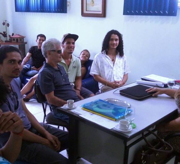 Classe artá­stica e estudantil reúnem com Secretaria de Cultura de Capanema em defesa do projeto CULTURA EM MOVIMENTO