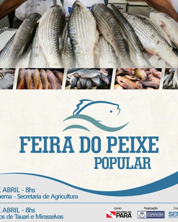 Feira do Peixe popular em Capanema vai garantir produto mais barato na Semana Santa