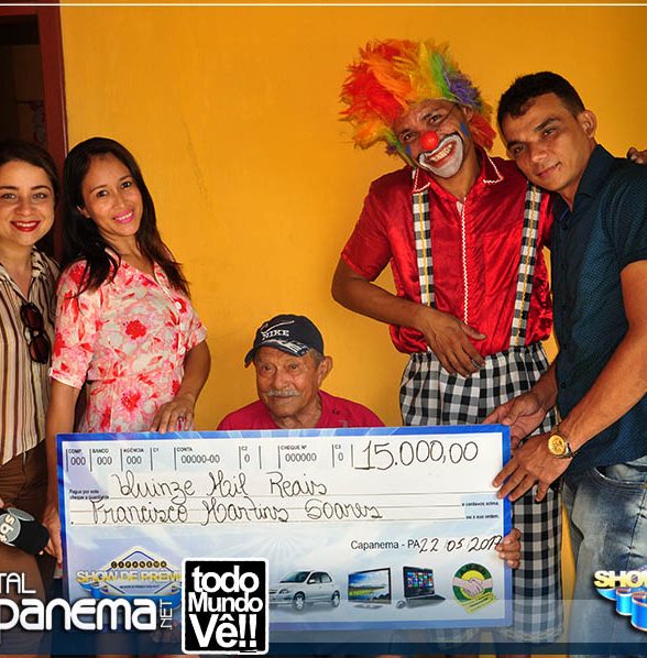 Entrega da 95Â° extração do Capanema Show de Premêios