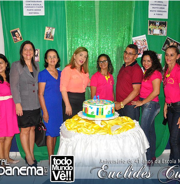 Aniversário de 41 anos da Escola Municipal Euclides Cumaru