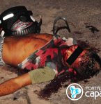 Assaltante é morto a golpes de faca por populares, em Capanema.