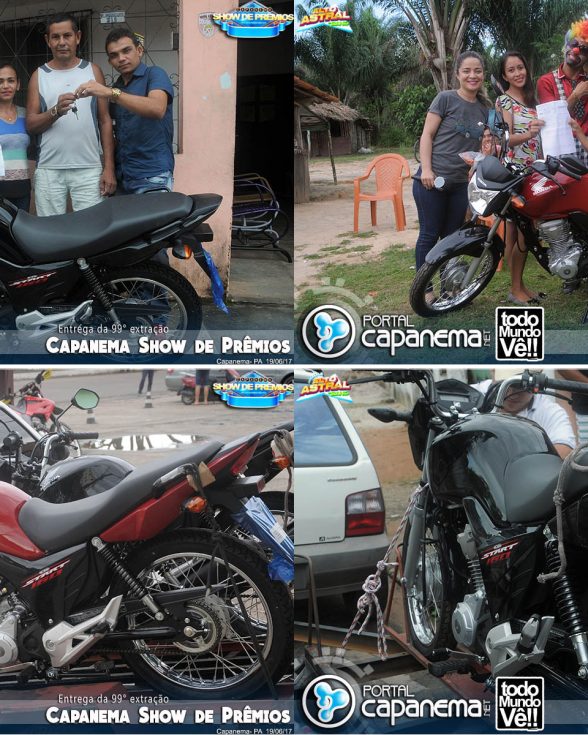 Entrega da 99Â° extração do Capanema show de prêmios