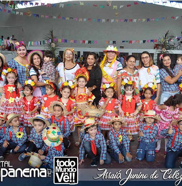 Arraiá junino do colégio Dimensão