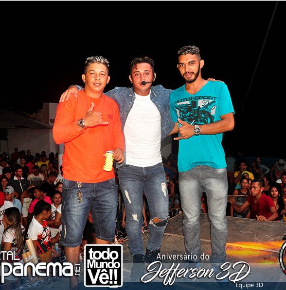 Aniversário do Jefferson 3D com o poderoso Rubi