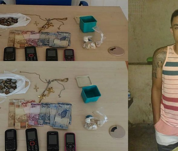 Foragido do sistema penal e preso pela PM de Capanema