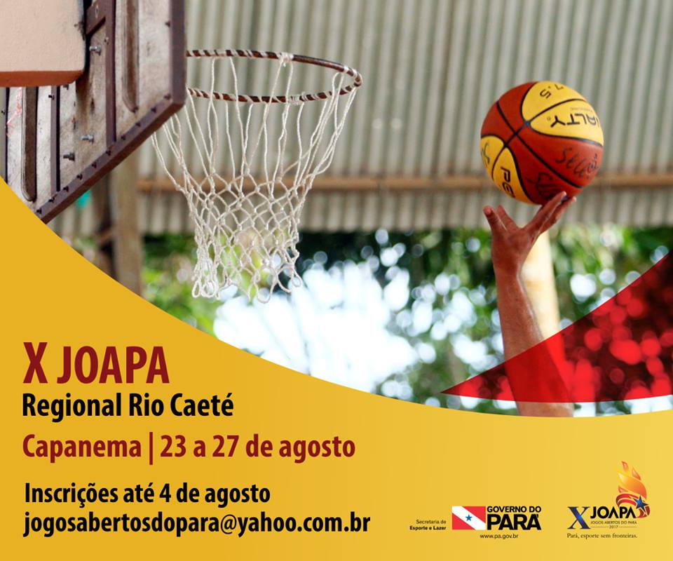 Capanema recebe o 10ª Jogos abertos do Pará (JOAPA)
