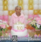 Aniversário de 100 anos de Filomena Oliveira
