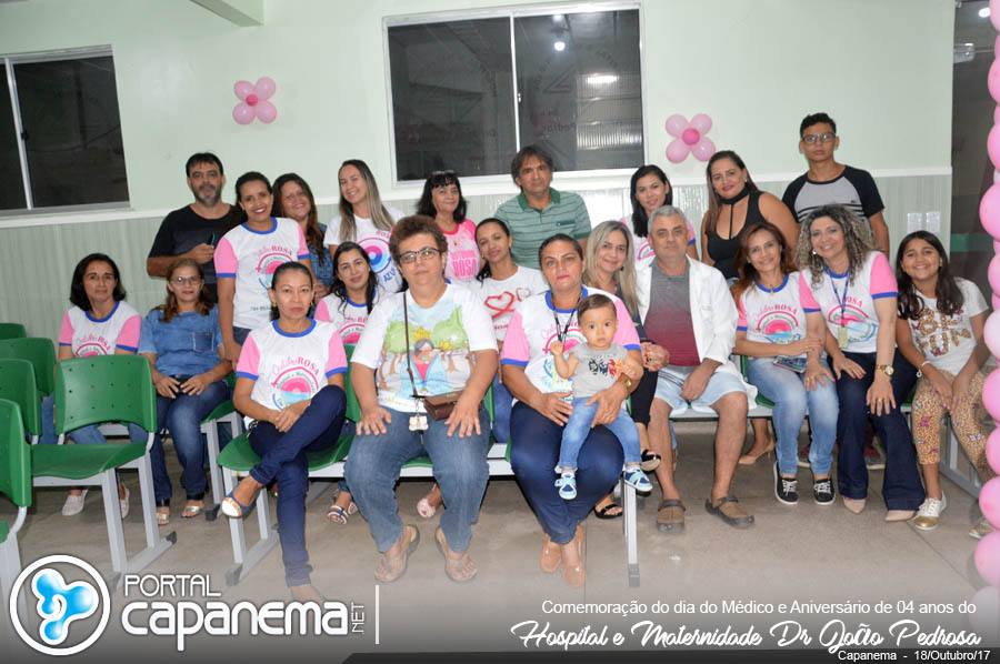 Comemoração do dia do Médico e Aniversário de 04 anos do Hospital e Maternidade Dr.João Pedrosa