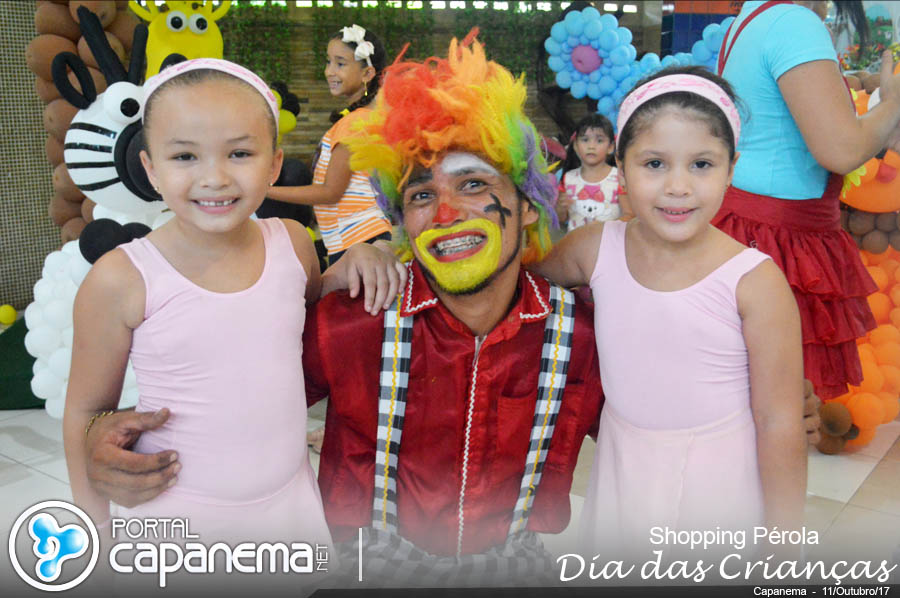 Dia das crianças no Shopping Pérola em Capanema