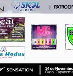 Parceiros Sensation White 2017 | Açaá­ Deus é Fiel, A Batuta Modas, M2 Má­dia e Best Games