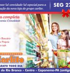 Grupo Carlito irá inaugurar o Primeiro hipermercado de Capanema.