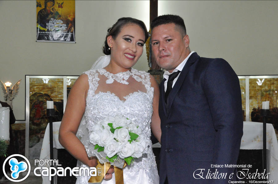 Enlace Matrimonial de Elielton Hélio e Isabela Cristina