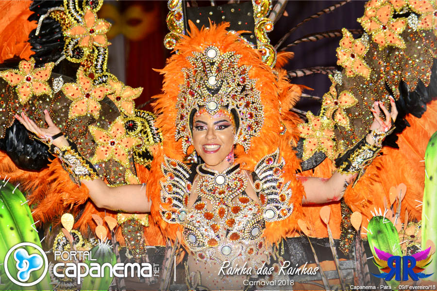 Shamyle Aramys é a Rainha das Rainhas do Carnaval 2018 de Capanema