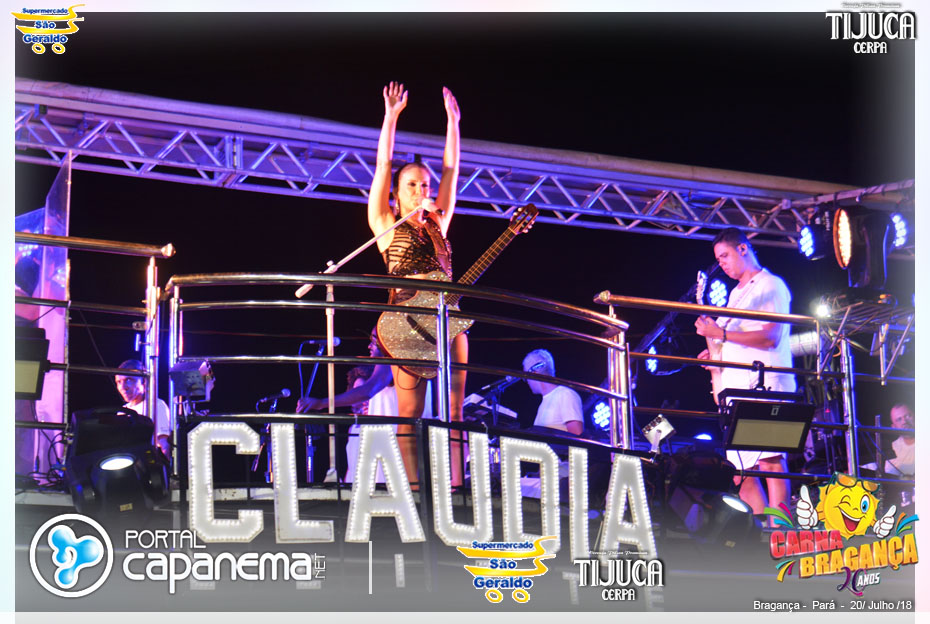 Claudia Leitte no CarnaBragança 2018