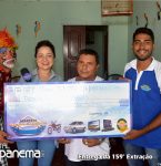 Entrega da 159Â° extração do Capanema show de prêmios.