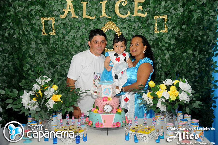 Aniversário de 01 Aninho da Princesa Alice em Taciateua