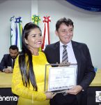 Jeane de Sousa recebe Tá­tulo de Cidadã de Capanema