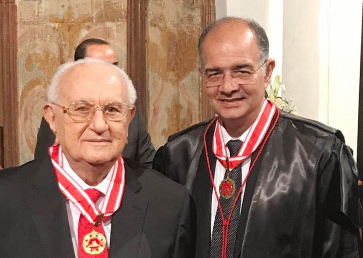 Alexandre Buchacra e Jorge Arbage recebem Medalha do Mérito eleitoral