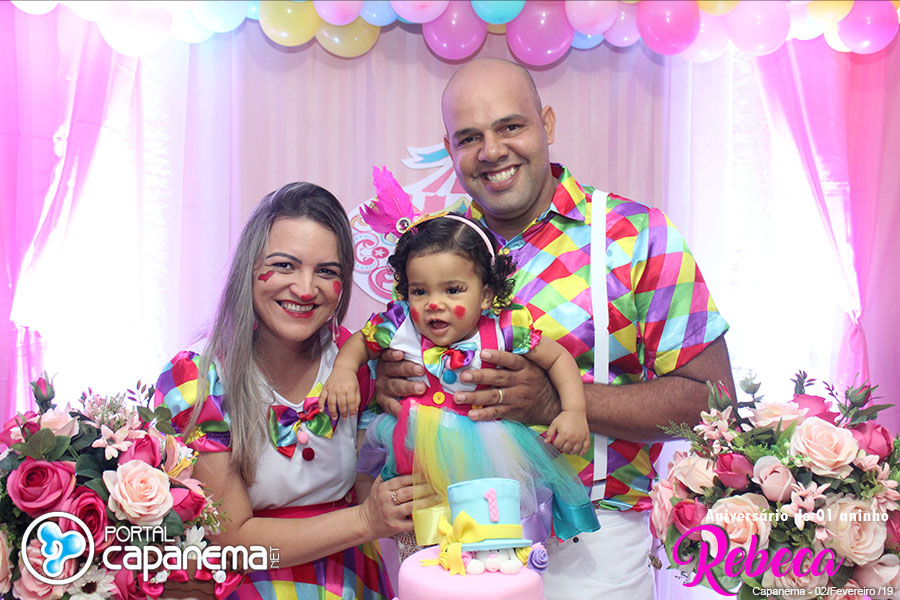 Aniversário de 01 Aninho da Princesinha Rebeca em Capanema