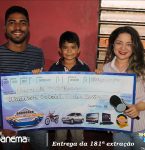 Entrega da 181Âª extração do Capanema Show de Prêmios