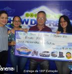 Entrega da 185Âª extração do Capanema Show de Prêmios.