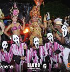 Foliões do Bloco Pânico na Folia 2019