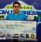 Entrega da 184Âª extração do Capanema Show de Prêmios.