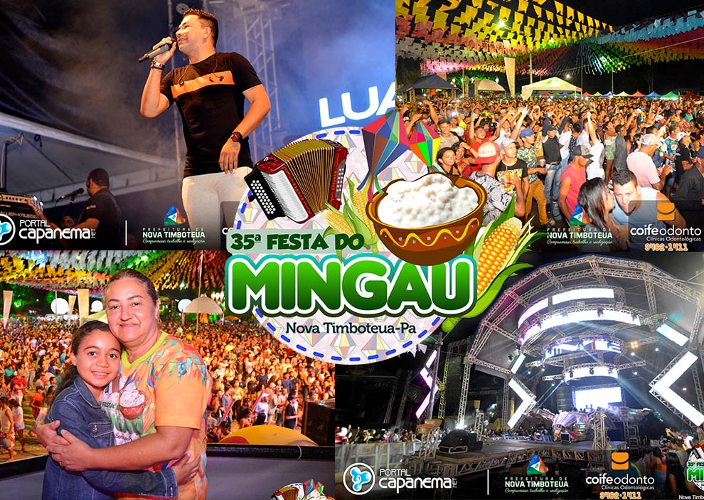 Festa do Mingau 2019 – Segunda noite com Luan Kassio e Super Pop em Nova Timboteua