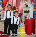 Aniversário de Ná­colas Gustavo e Pablo Henrique em Capanema