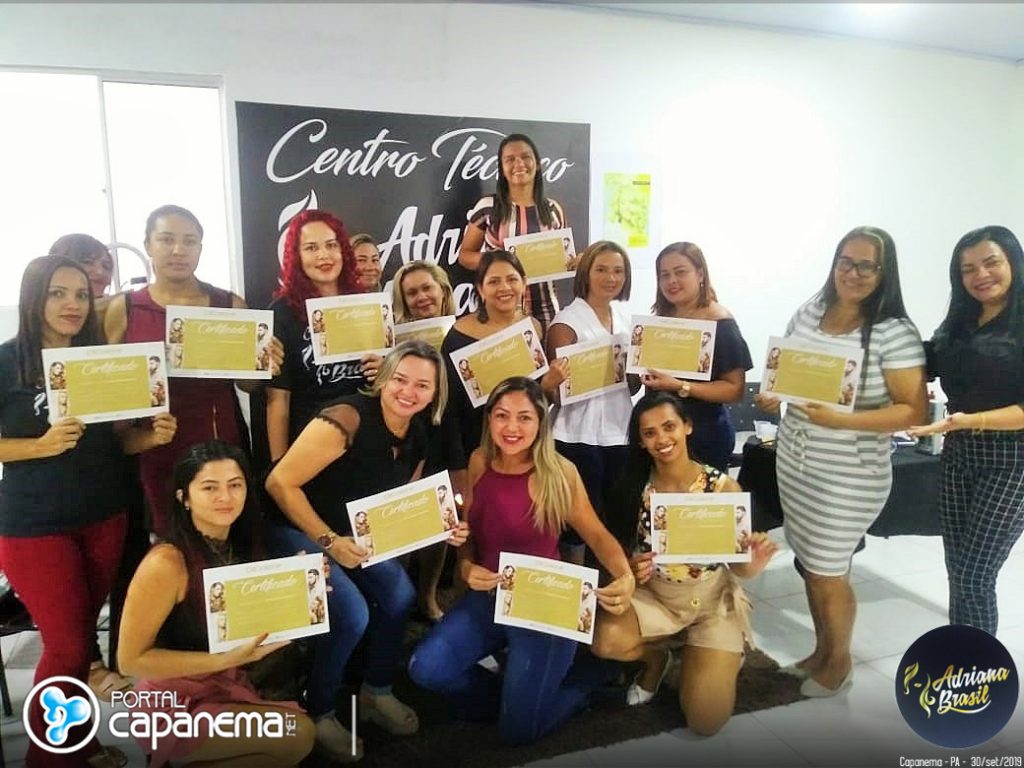 Adriana Brasil apresentou tendências e cuidados para as profissionais de cabelo de Capanema e região.