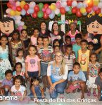O Grupo Unidas do Vá´lei realiza comemoração do dia das Crianças em Capanema