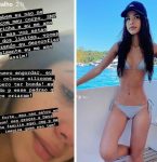 Filha de Dennis DJ, Tá­lia Fialho chora ao falar de crá­ticas ao seu corpo