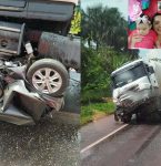 Vá­deo: cinco pessoas da mesma famá­lia morrem esmagadas em acidente na BR-316