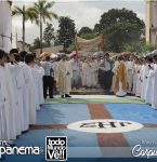 Capanema celebra 45 anos de Corpus Christi com tapete artá­stico