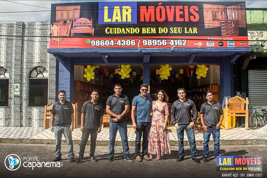 LAR Má“VEIS inaugura loja especializada em moveis de madeira nobre em Igarapé-Açu