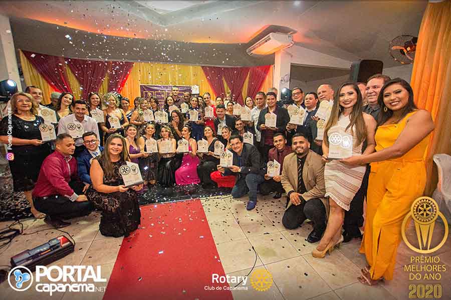 Cerimá´nia de premiação do Troféu Melhores do Ano do Rotary Club de Capanema